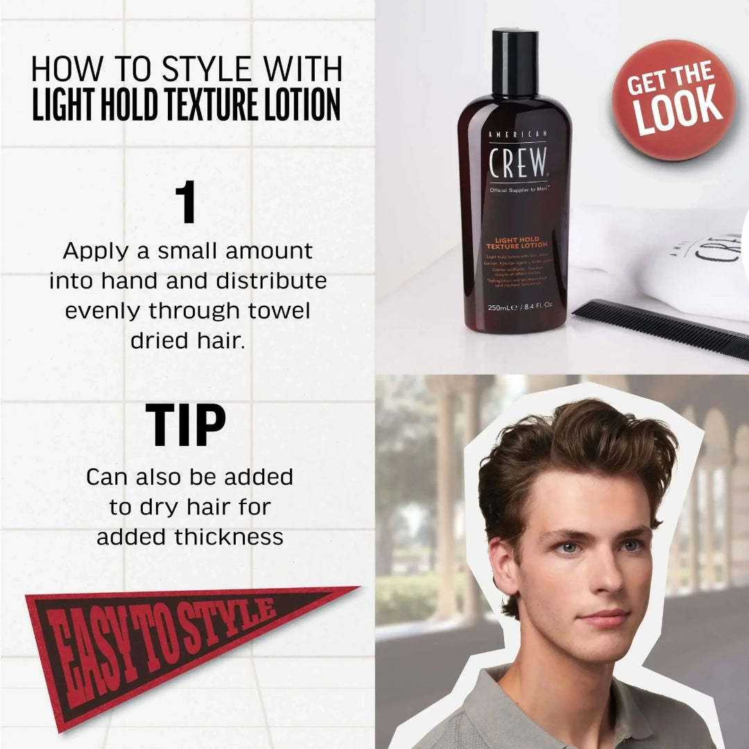 American Crew Light Hold Texture Lotion