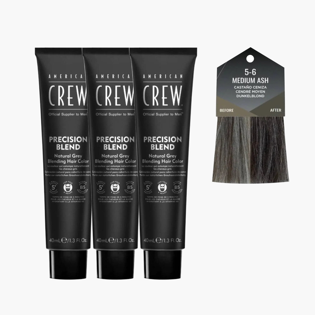 American Crew Precision Blend Brown - Medium Ash 5-6