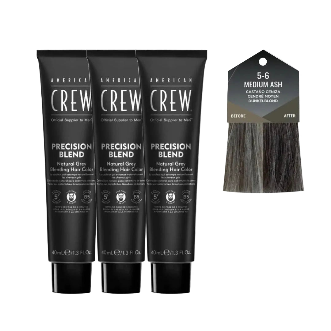American Crew Precision Blend Brown - Medium Ash 5-6