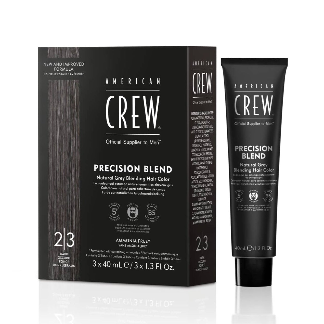 American Crew Precision Blend Dark 2-3 - Sagema