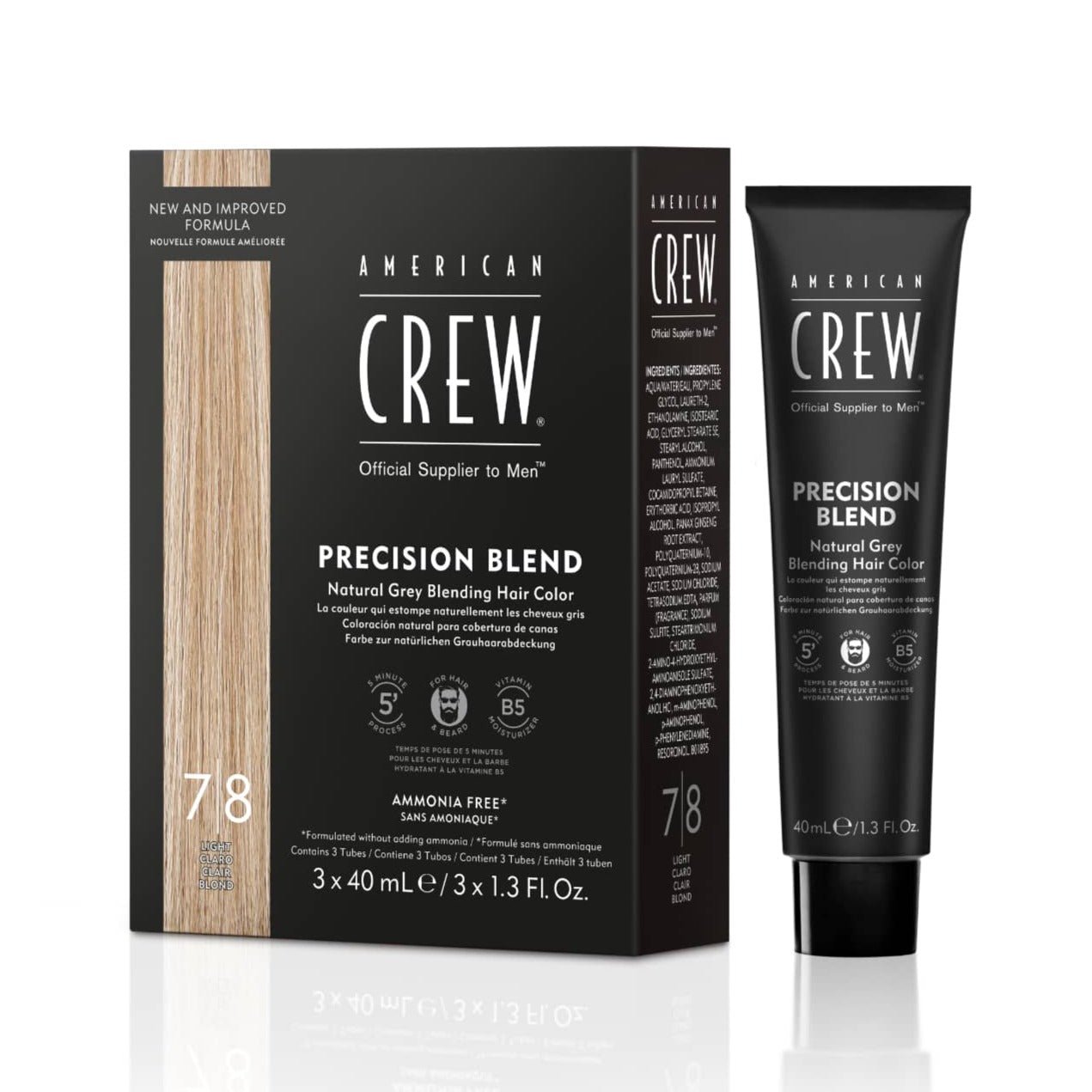 American Crew Precision Blend Light 7-8 - Sagema
