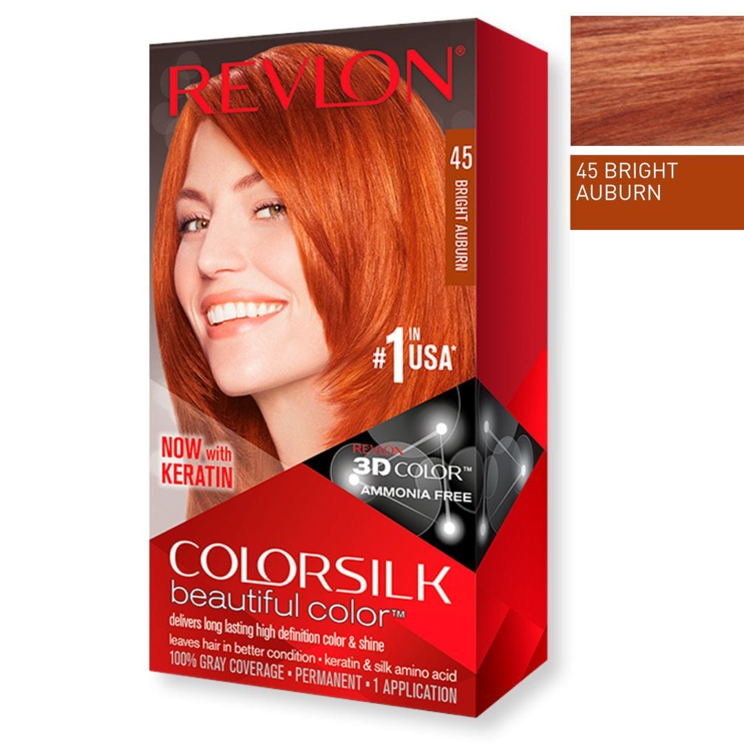 ColorSilk 45 Bright Auburn - Sagema