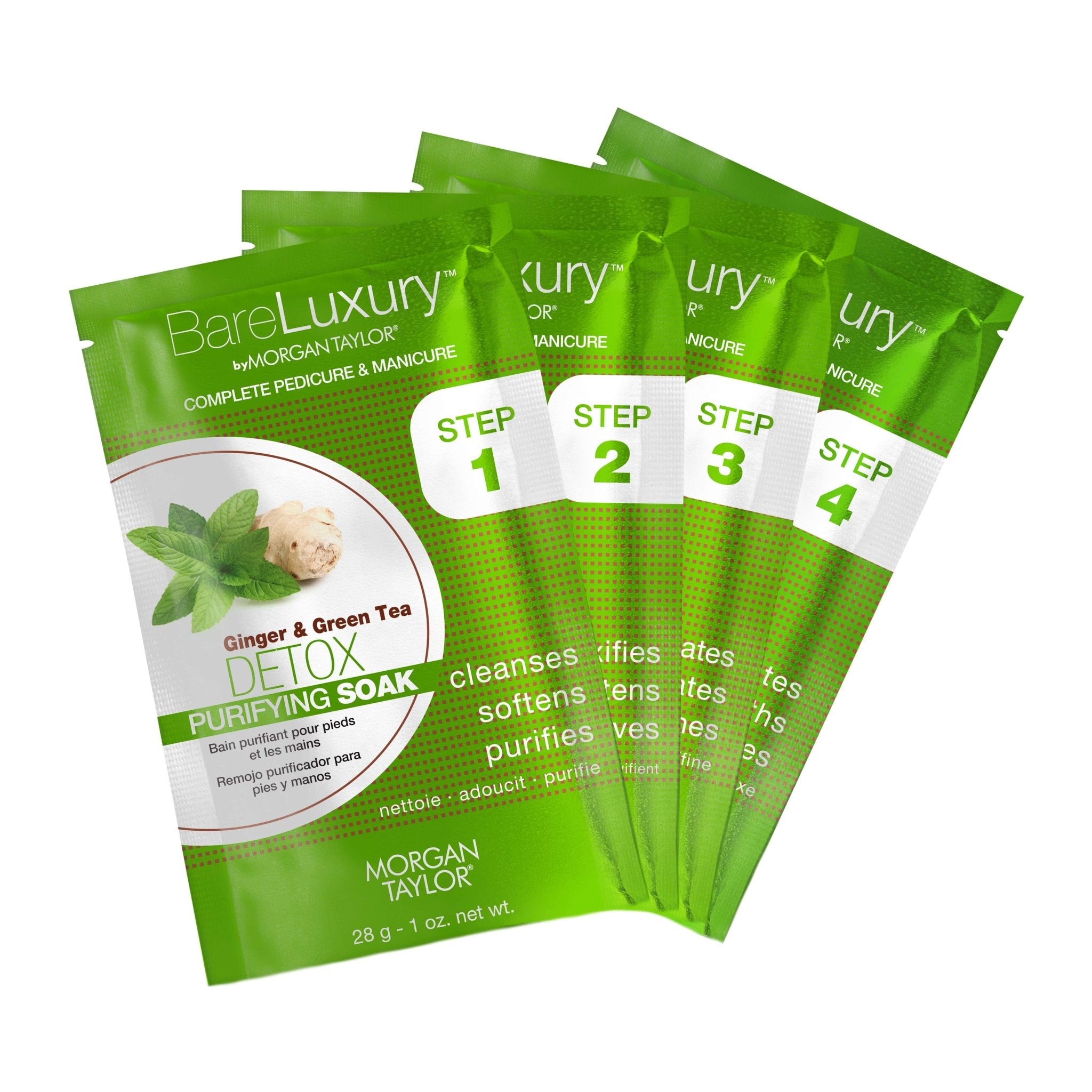 DETOX GINGER & GREEN TEA 4PK - Sagema