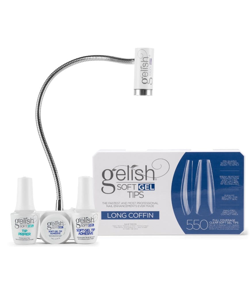 Gelish SoftGel Coffin Tips 50 Pack Refill - Sagema