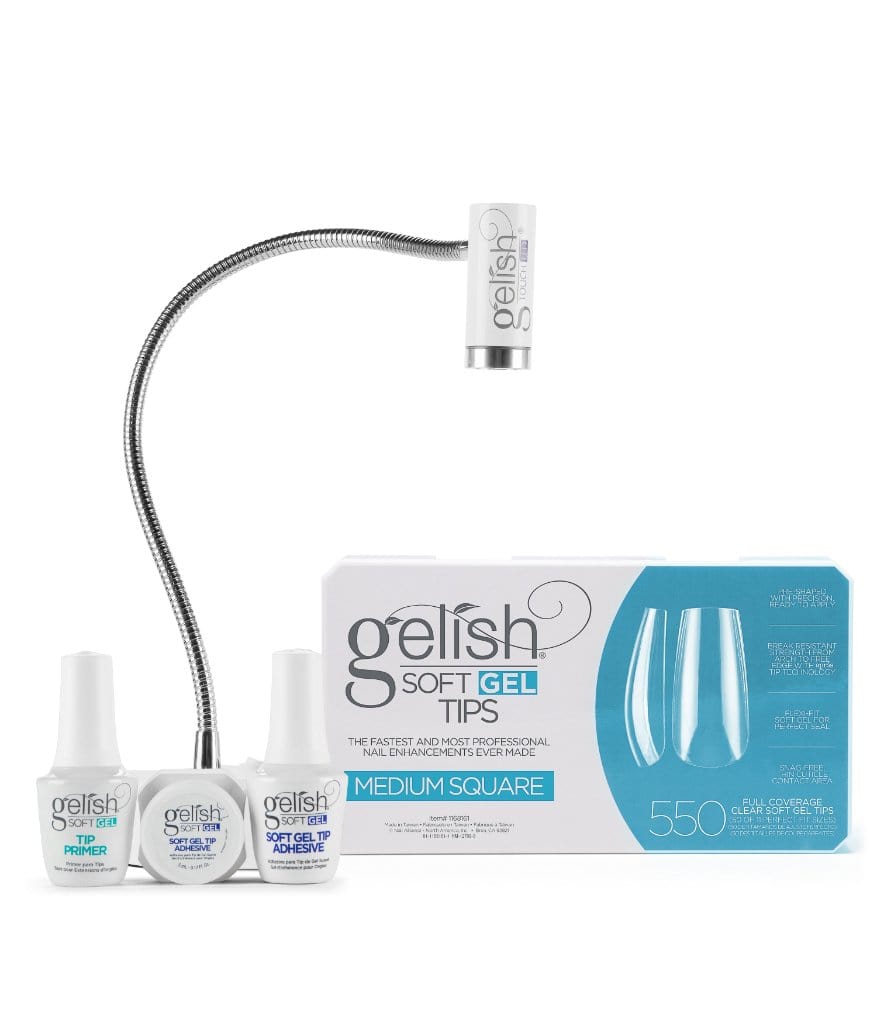 Gelish SoftGel Medium Square Tips 50 Pack Refill - Sagema