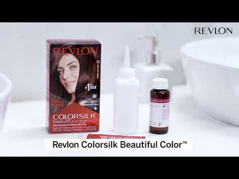 Boje flokesh pa amoniak Revlon e cila mbulon 100% thinjat, edhe ato me shume thinja