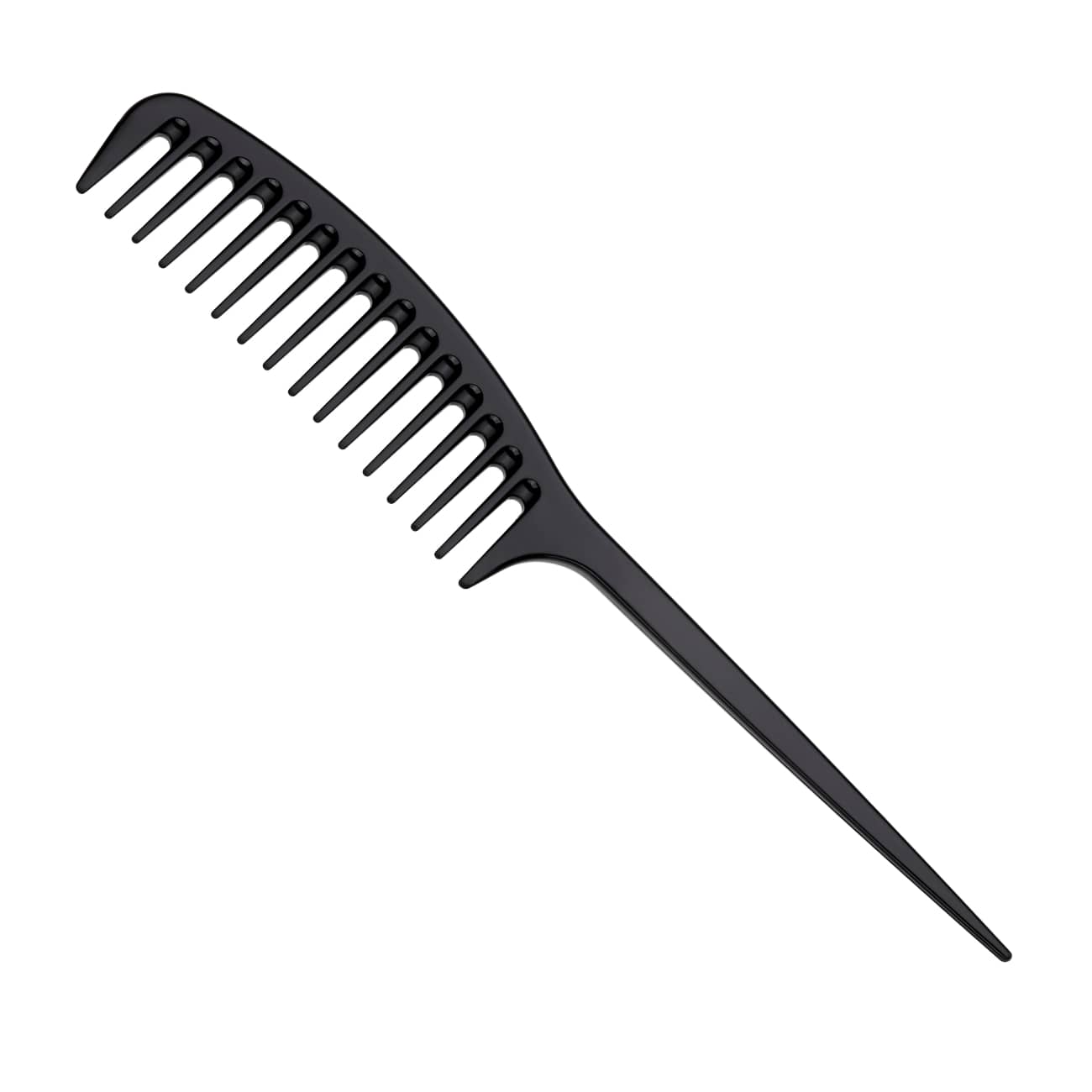Janeke Black Fashion Comb - Sagema