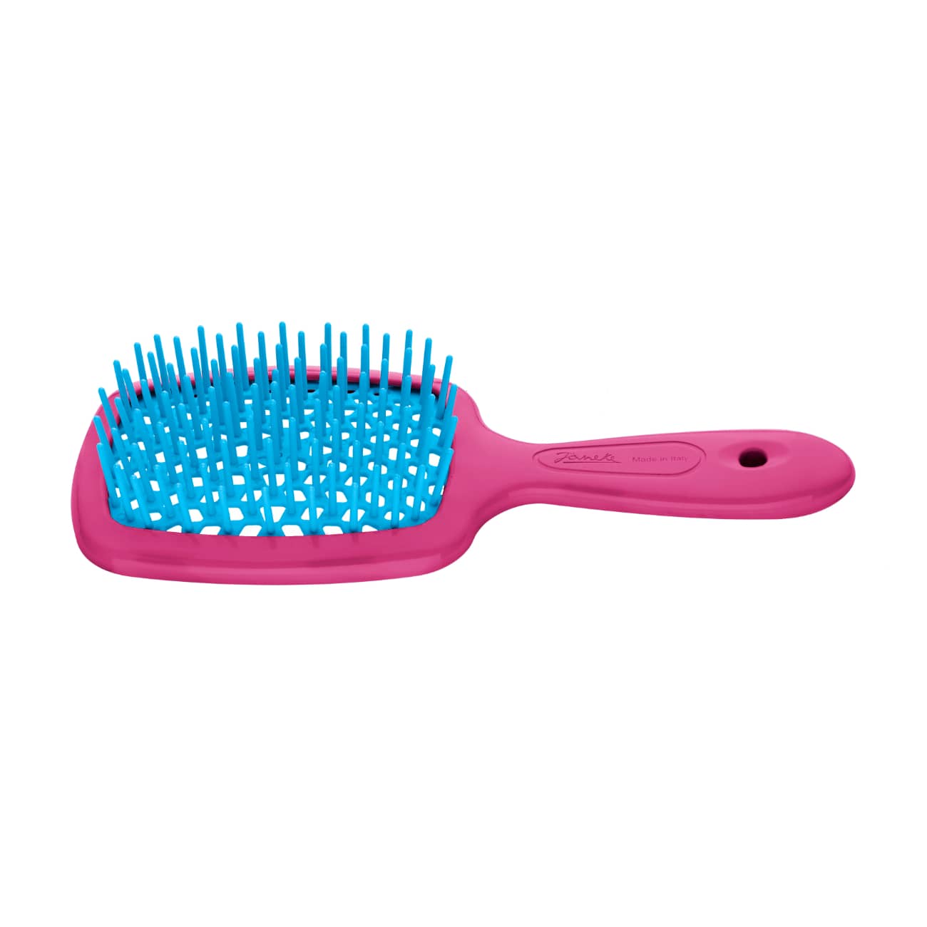 Janeke Small SuperBrush Fuchsia and Turquoise - Sagema