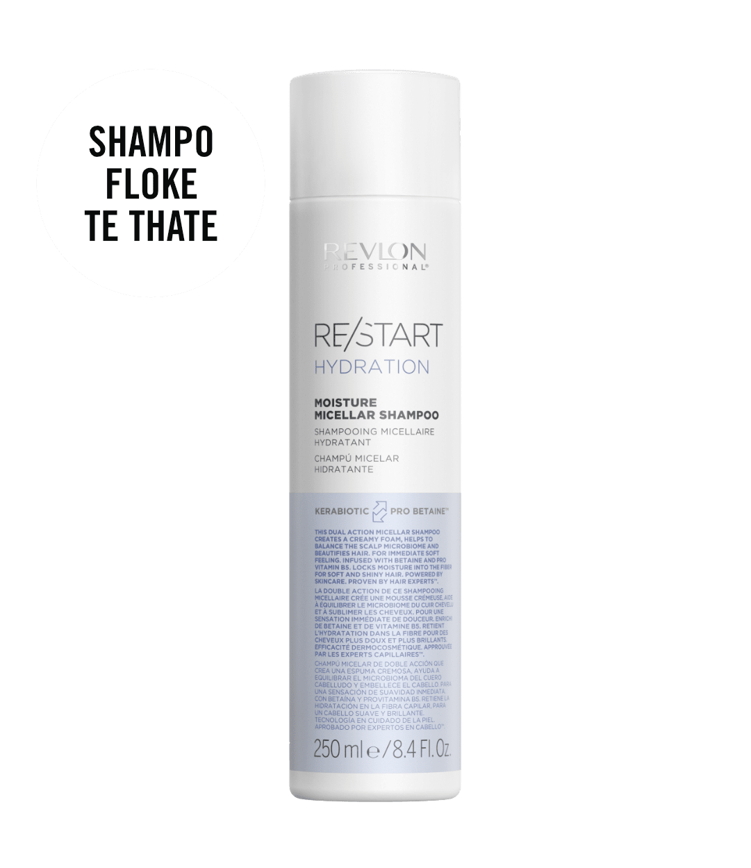 Restart Hydration Moisture Micellar Shampoo - Sagema
