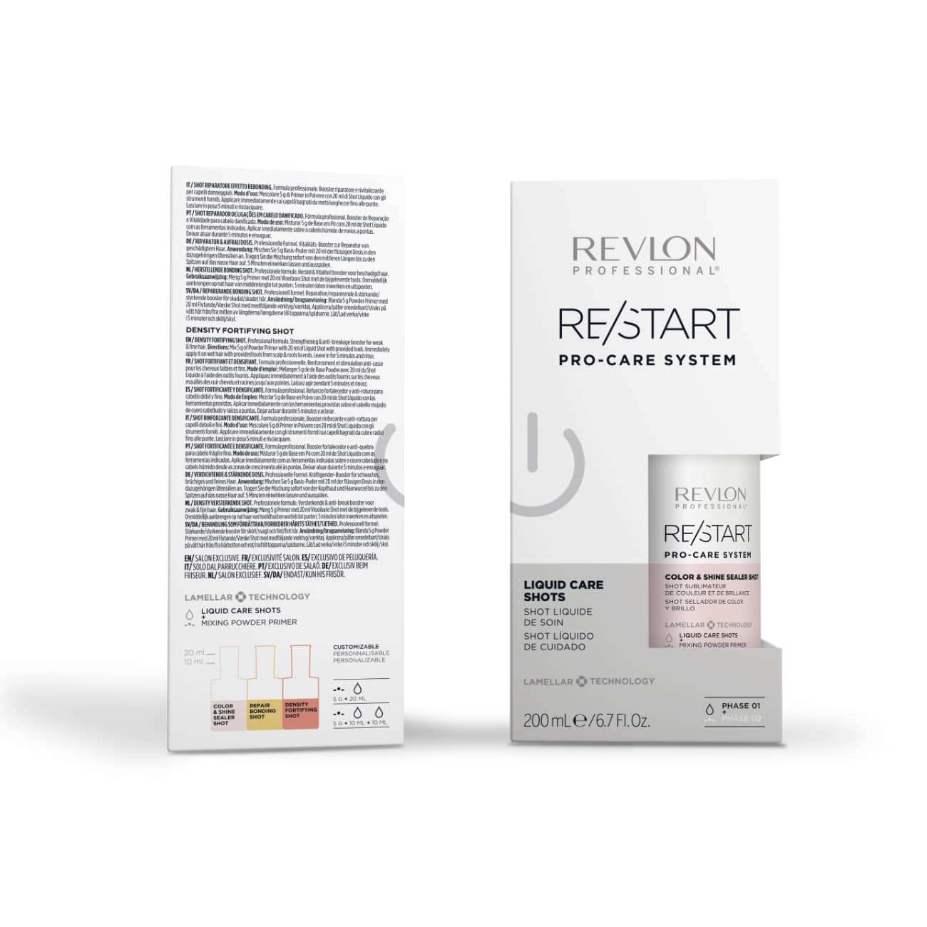 Restart Pro Care System Color & Shine Sealer Shot - Sagema