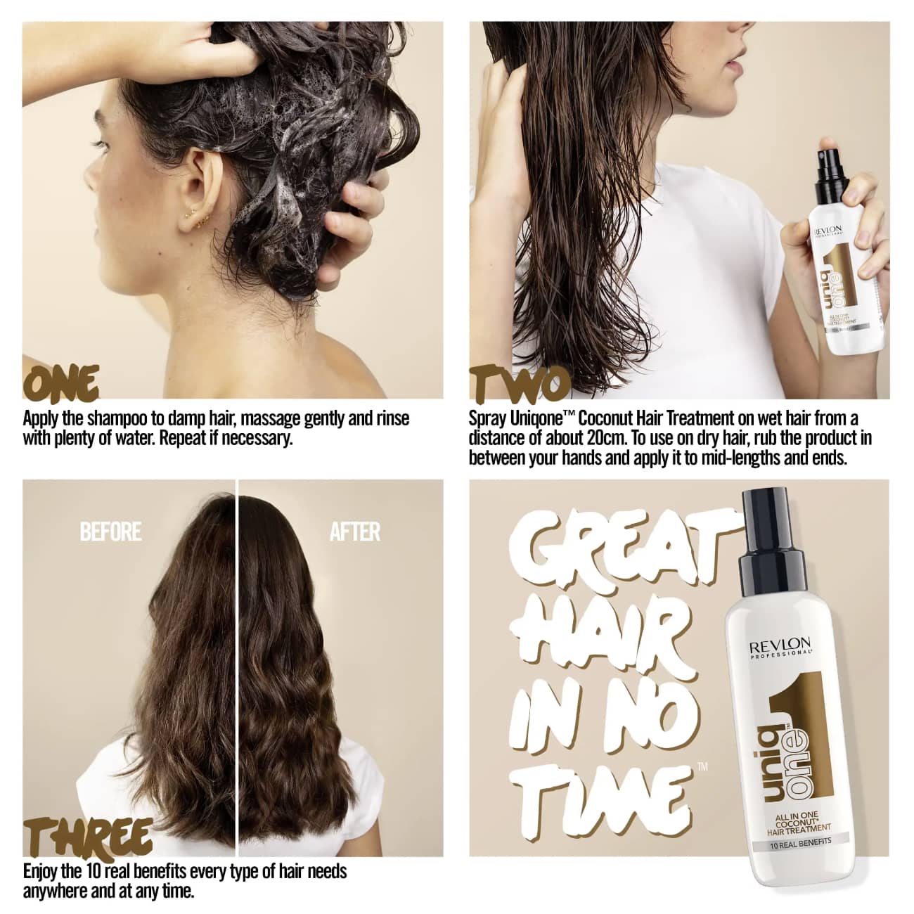 Uniq One Hair Treatment Coconut Fragrance - Sagema