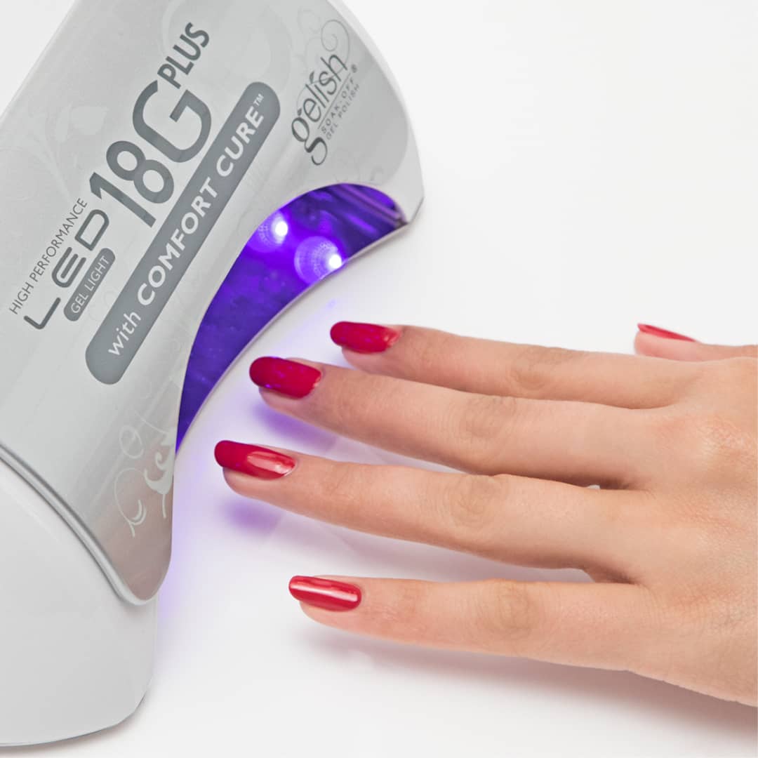 Gelish 18G Plus LED Light With Comfort Cure