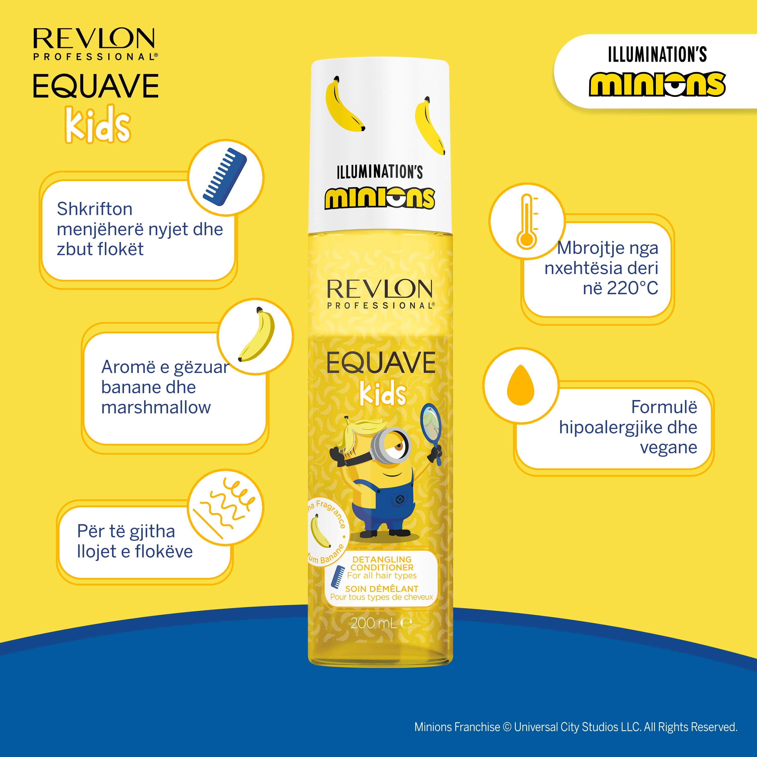 Equave Kids Minions Detangling Conditioner