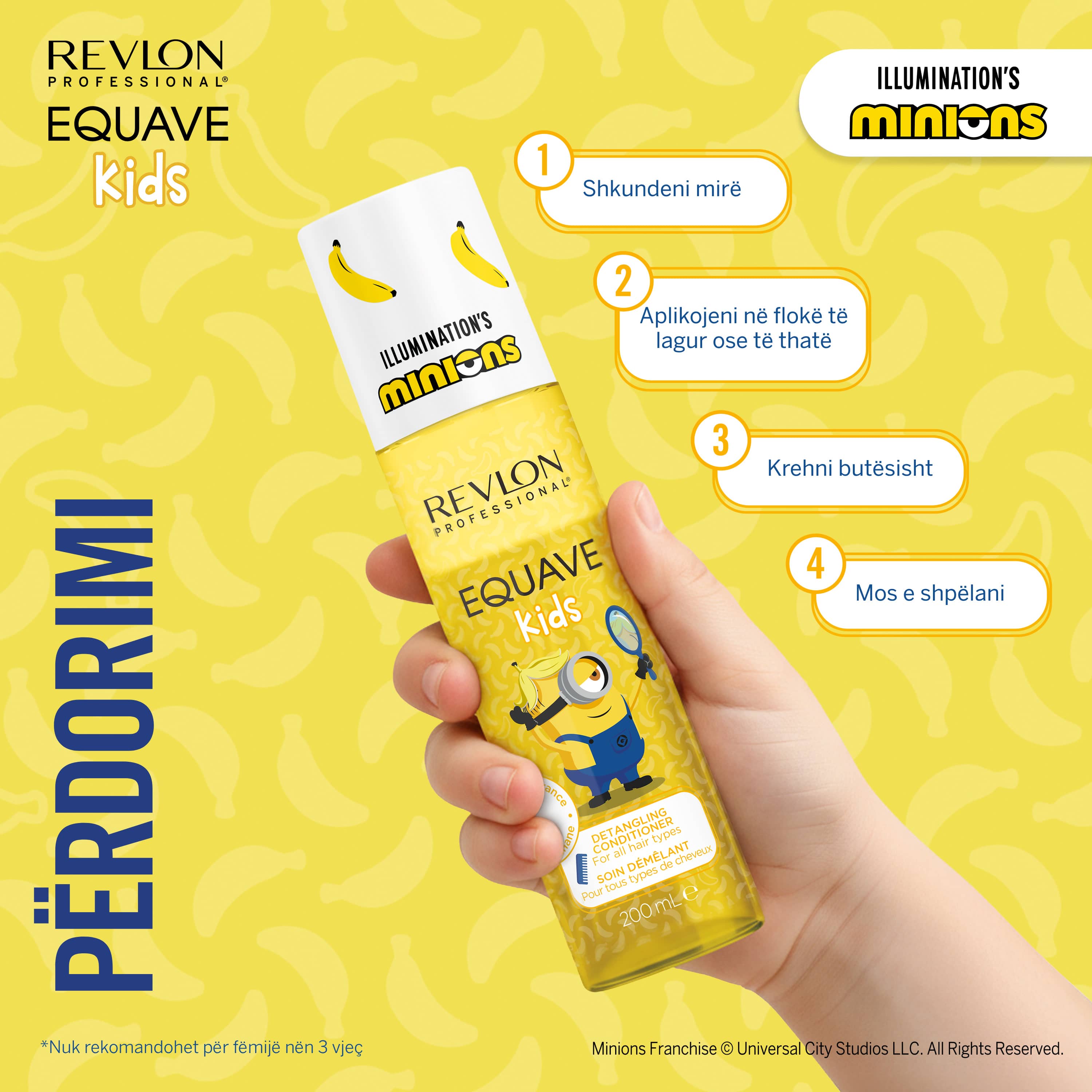 Equave Kids Minions Detangling Conditioner