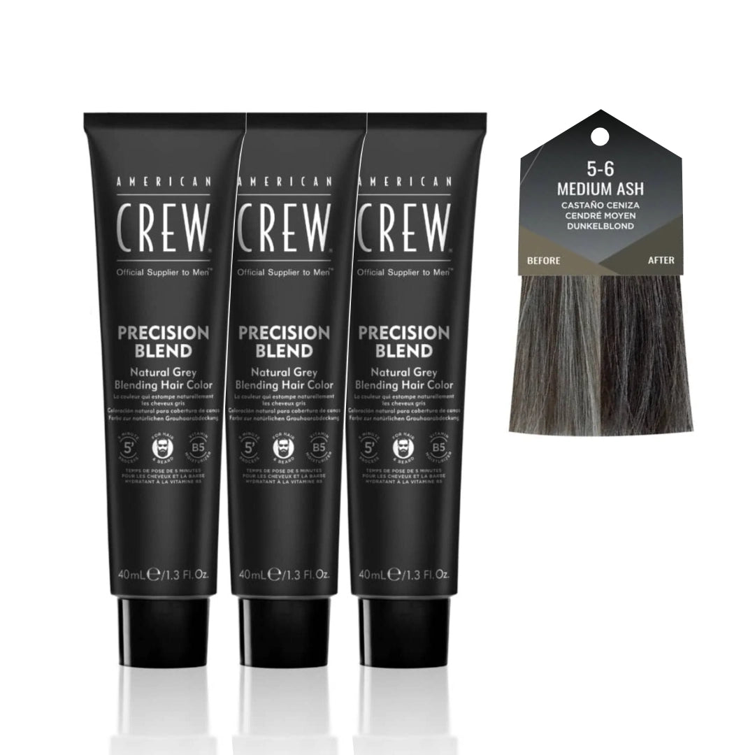 American Crew Precision Blend Brown - Medium Ash 5-6