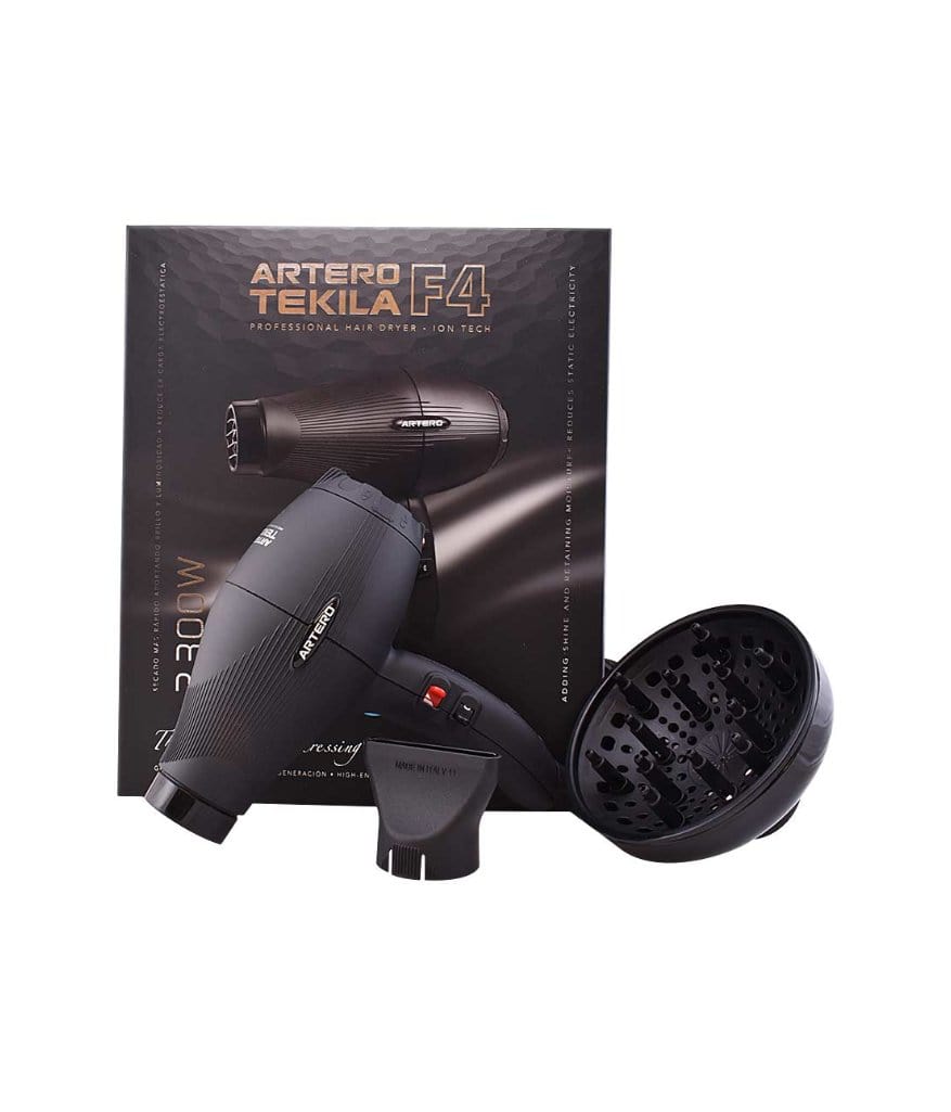 Artero Tekila F4 Black Hair Dryer 2300W - Sagema