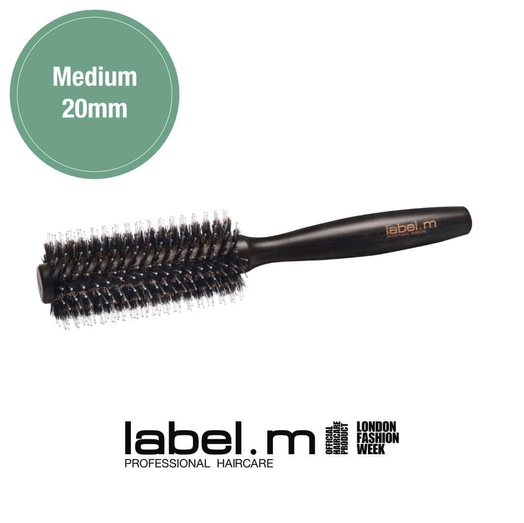 Boar Bristle Brush Medium 20mm - Sagema