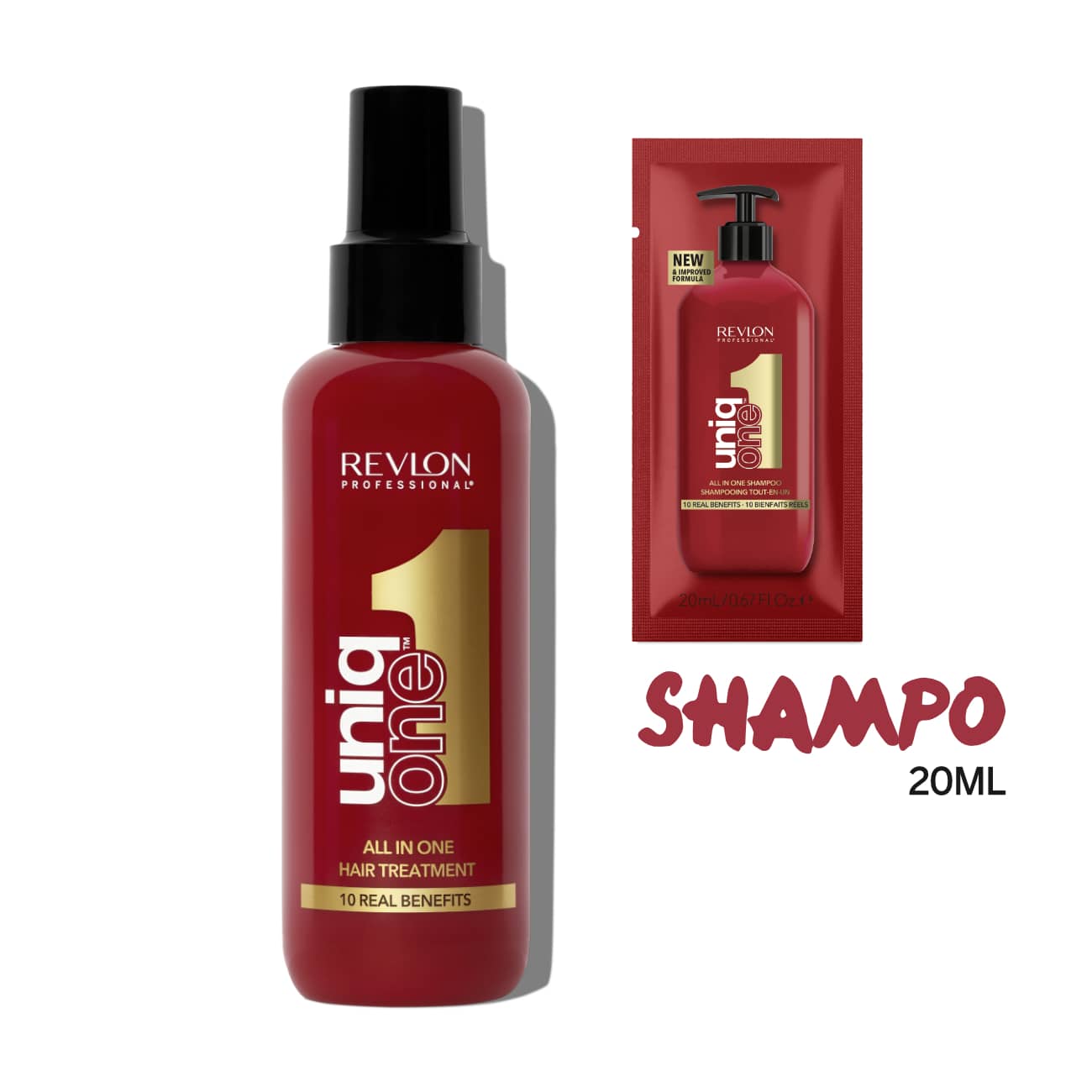 Uniq One Spray Classic 150ml & 20ml Shampoo Sample - Sagema